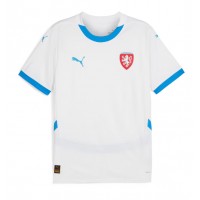 Camiseta República Checa Segunda Equipación Replica Eurocopa 2024 mangas cortas